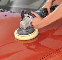 Auto Aufbereitung - Lackpflege mit der Poliermaschine