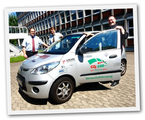 Versuchsfahrzeug Autogas-Diesel-Zündstrahlgasaggregat von Goldschmitt
