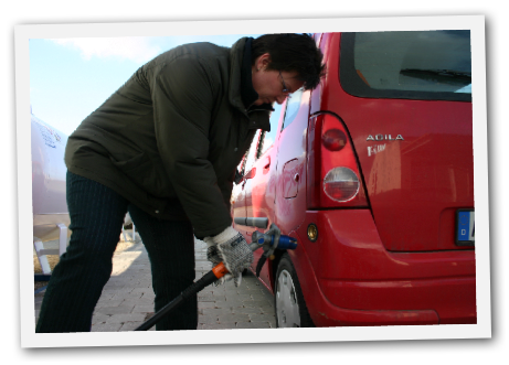 Autogas-Fluessiggas Tanken