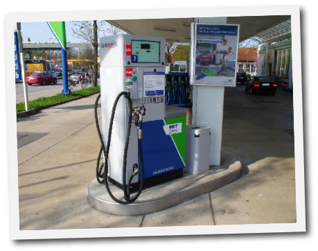 OMV Autogastankstelle im Ausland