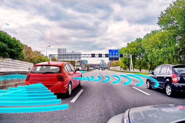 Autonomes Fahren Testfahrt