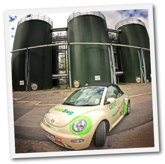 BioBug mit Methangas Antrieb