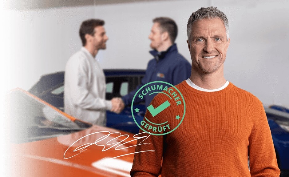 Ralf Schumacher empfiehlt wirkaufendeinauto.de