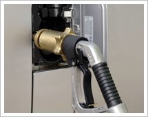 Autogas Zapfsäule bei Westfalen AG